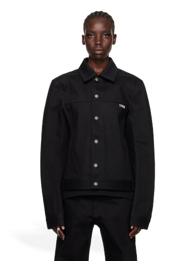 Яке Rick Owens SSENSE x TVHKB Edition Denim Jacket Черно | RN02C4758 HBLKP5