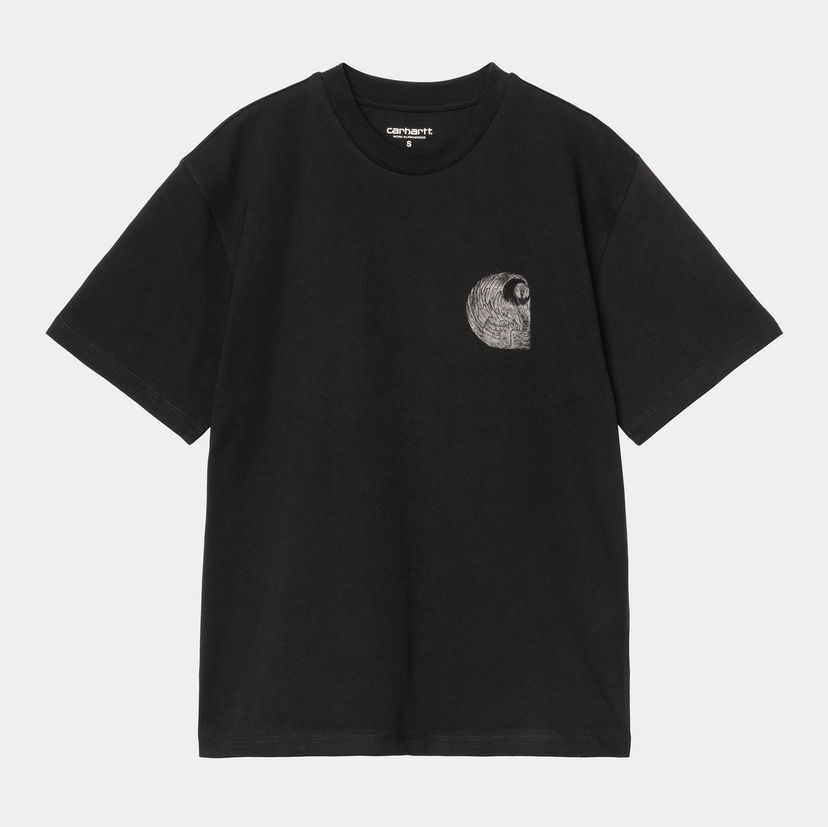 Тениска Carhartt WIP Okniceok Short Sleeve T-Shirt Черно | I035507_8
