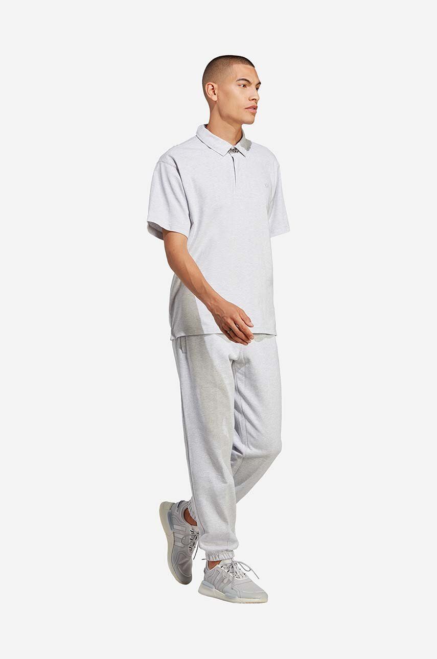 Поло тениска adidas Originals Polo Shirt Short Sleeve Сиво | IC5120, 1