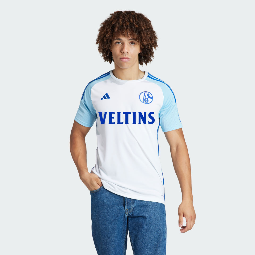 Фланелка adidas Originals FC Schalke 04 23/24 Бяло | IR4370, 0