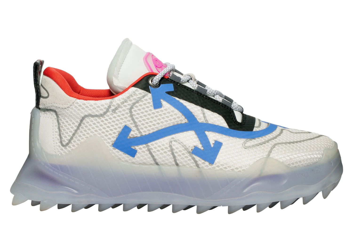 Кецове и обувки Off-White Odsy Mesh "Transparent Blue" Синьо | OMIA179E20FAB0017945, 0