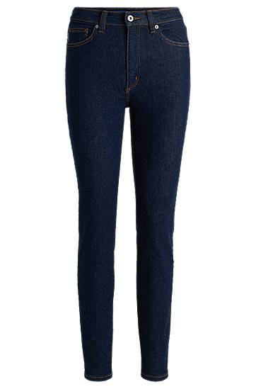 Дънки BOSS Skinny-Fit Stretch Denim Jeans Синьо | 50513694, 0