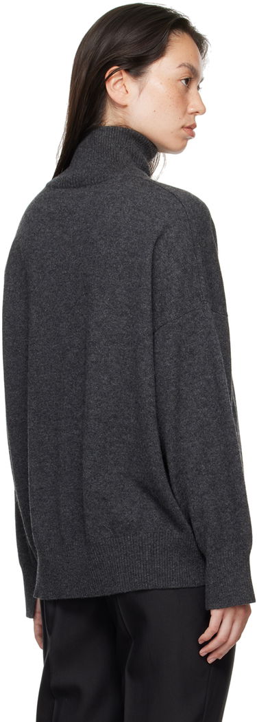 Пуловер Loulou de Saison Loulou de Saison Murano Turtleneck Sweater Сиво | MURANO, 2