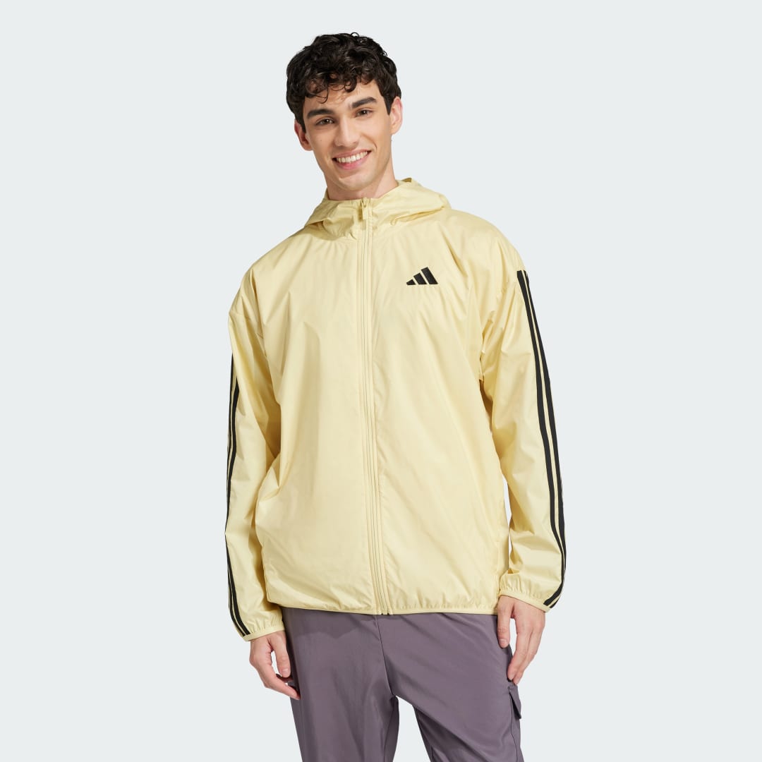 Ветровка adidas Performance Essentials 3-Stripes Windbreaker Жълто | IM7847, 0