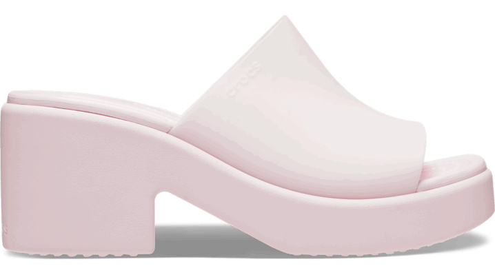 Кецове и обувки Crocs Brooklyn Frosted Heel Sandals Розово | 210981-6ZW, 0