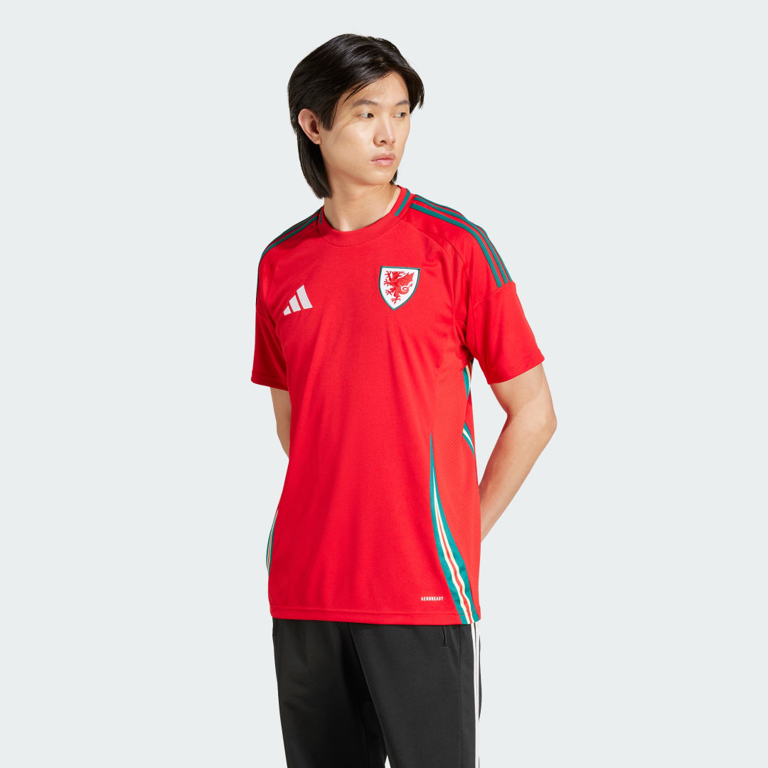 Фланелка adidas Performance Wales Away Jersey 2024/25 Червено | IQ2430, 0