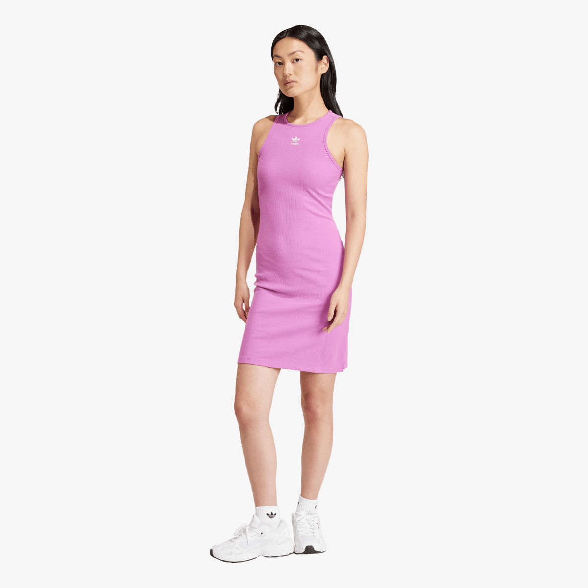 Pокля adidas Originals RIB TANK DRESS Розово | IR5922, 0