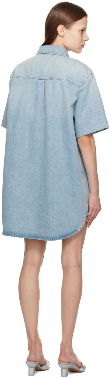 Pокля Loulou de Saison Loulou de Saison Sant Denim Minidress Синьо | SANT, 2