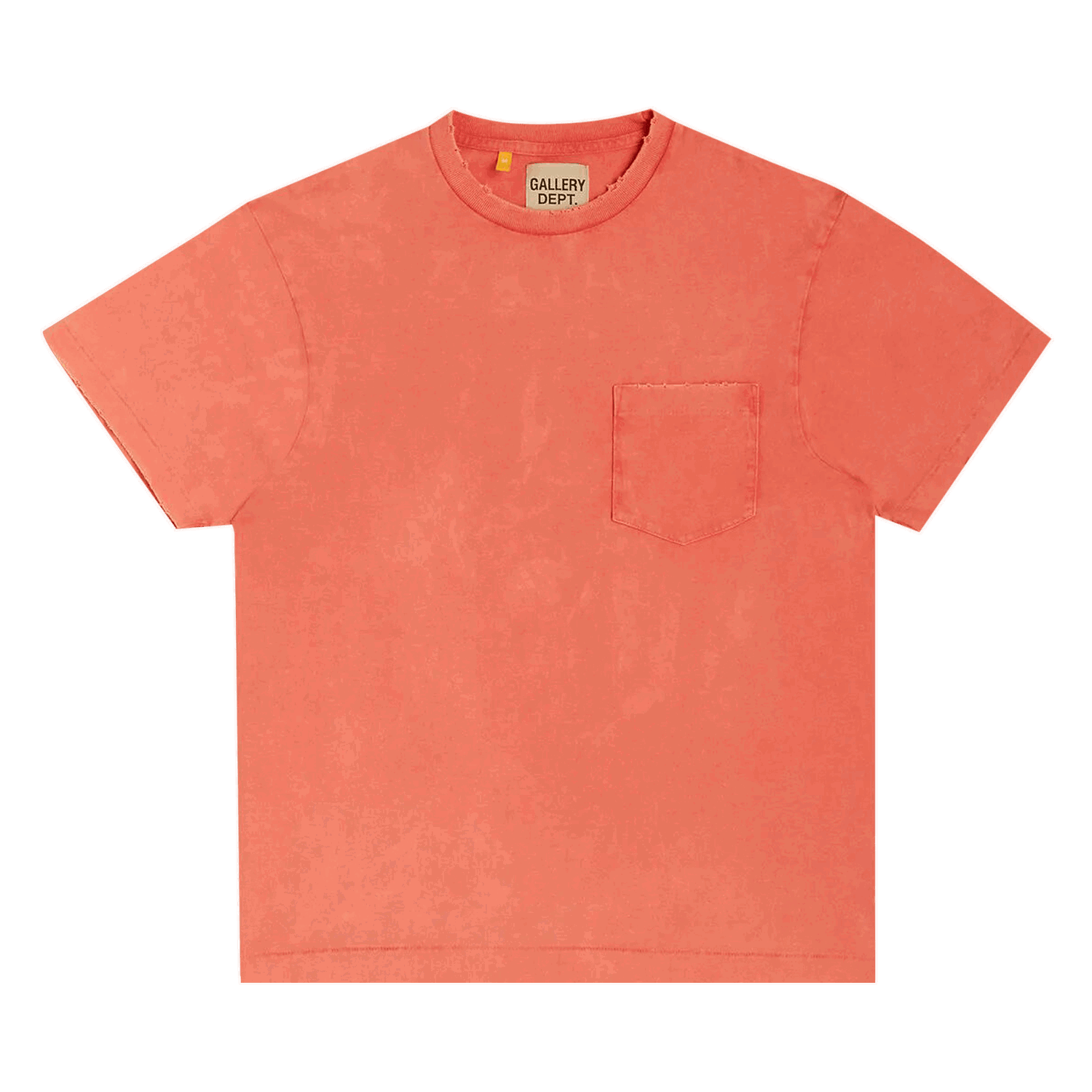 Тениска Gallery Dept. Plain Vintage Pocket Tee Червено | PVP 1050 SFRD, 0