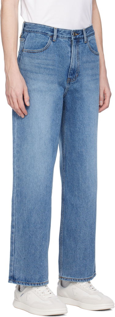 Дънки ADER ERROR ADER error Sig; TRS Tag 01 Jeans Синьо | BO42FYJE0101SB, 1