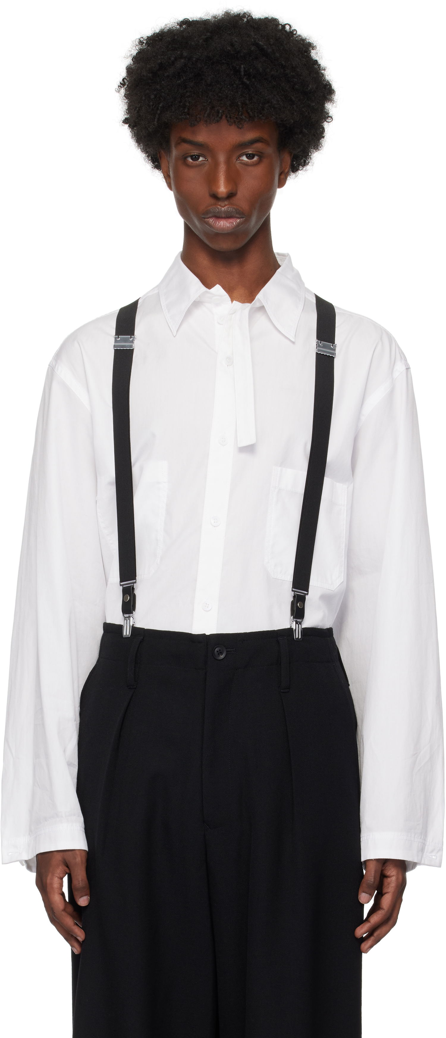 Колани Yohji Yamamoto 2Way Suspenders Черно | HO-Q01-970, 0