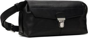 Чанта през рамо LEMAIRE Lemaire Small Gear Leather Crossbody Bag Черно | BG0084 LL0122, 4