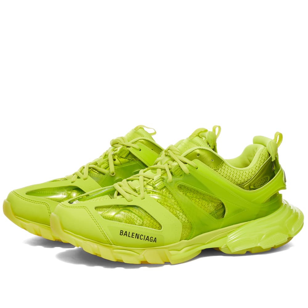 Кецове и обувки Balenciaga Clearsole Track Sneaker Жълто | 647742-W3BM4-7500, 1