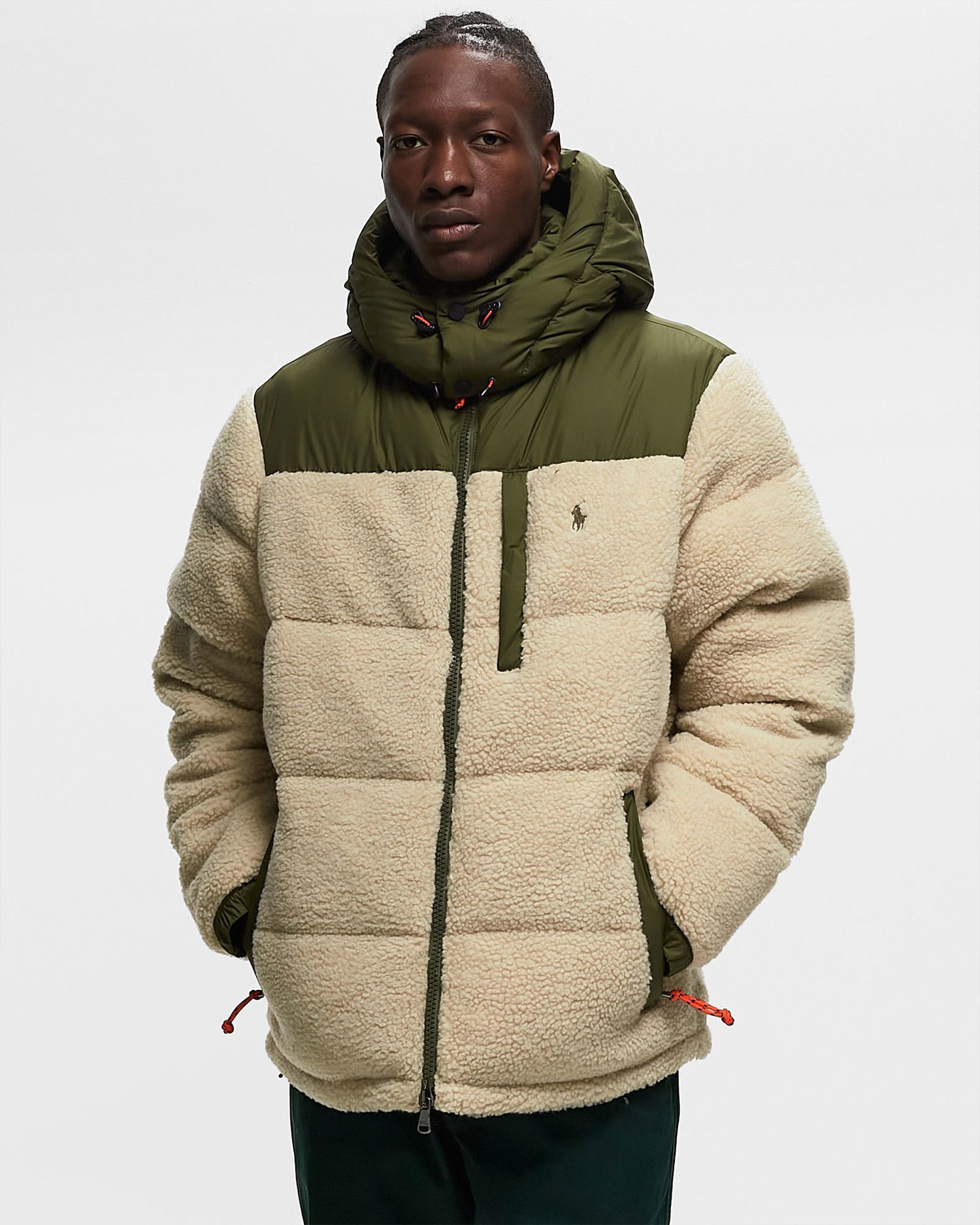 Пухо яке Polo by Ralph Lauren HIPILE ELCAP-INSULATED-COAT Бежово | 710907559002, 1