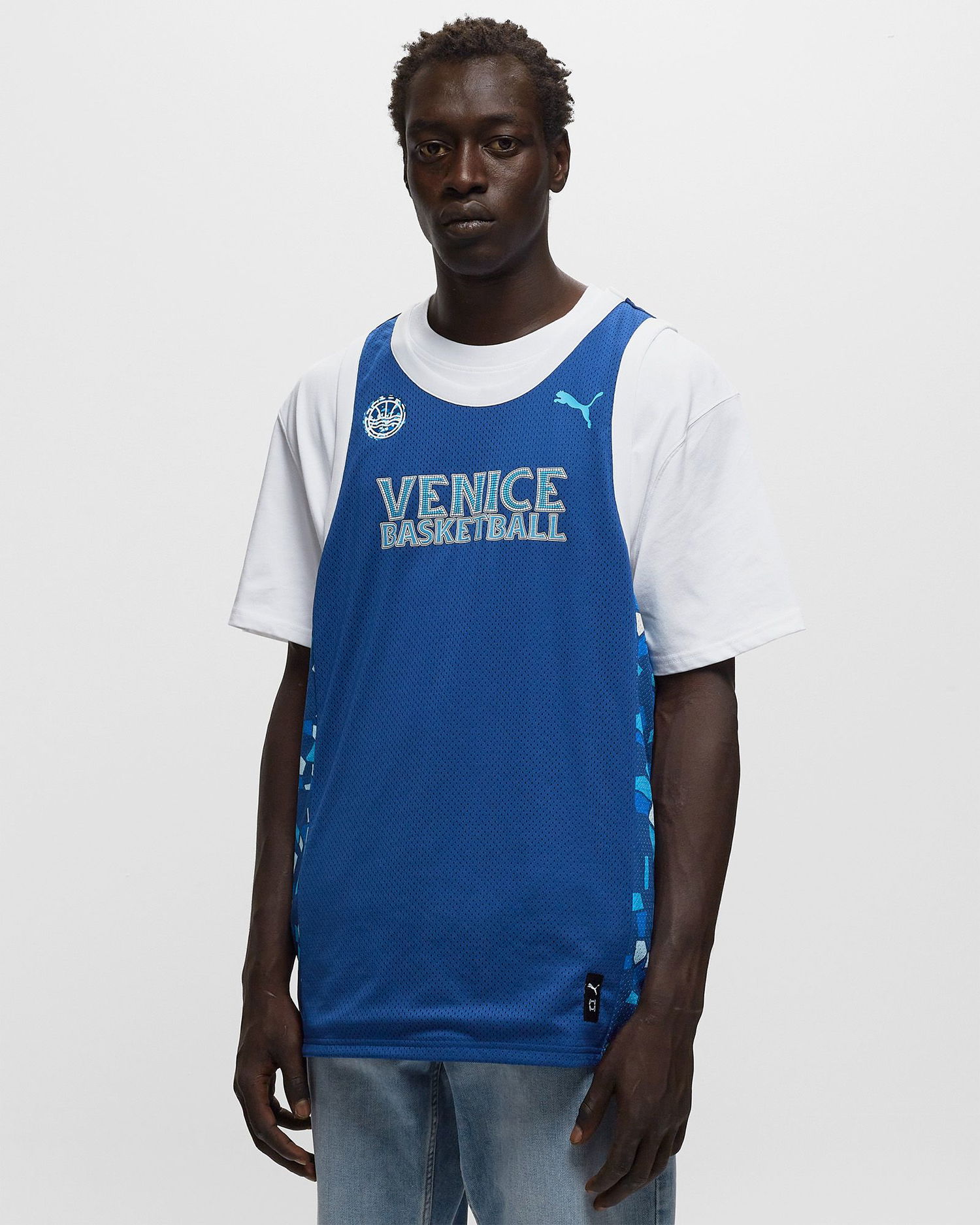 Фланелка Puma Venice Beach League Jersey Синьо | 623573-01, 1
