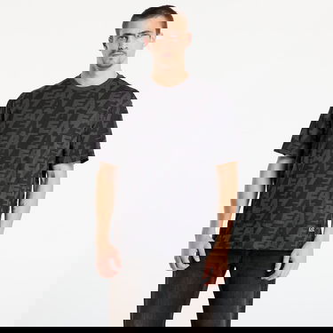 Тениска Emporio Armani T-shirt Train Logo Series Polar Logo All-Over Print Черно | 7M000980AF10378U8117, 0