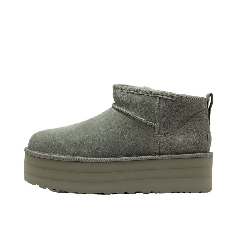 Кецове и обувки UGG CLASSIC ULTRA MINI PLATFORM W Зелено | 1135092-SDC