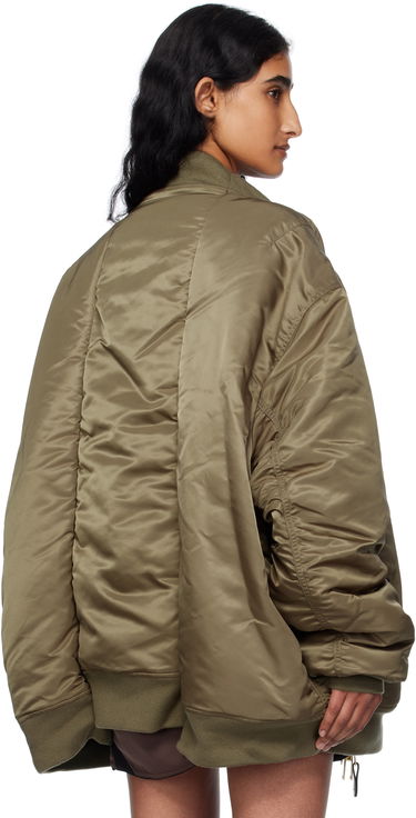 Яке бомбър VETEMENTS Vetements Alpha Industries Edition Cut-Up Reversible Jacket Зелено | UH76BO450GO, 2