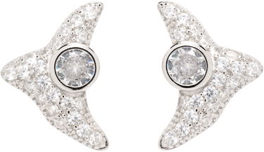 Обеци Collina Strada Collina Strada Trigon Crystal Stud Earrings Металик | XX1087, 0