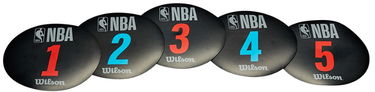Спортна екипировка Wilson Tennis NBA Training Markers Черно | wtba9001n, 1