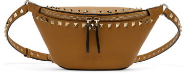 Чанта за кръста Valentino Valentino Garavani Small Rockstud Belt Bag Кафяво | 6W2B0Q98VSF, 0
