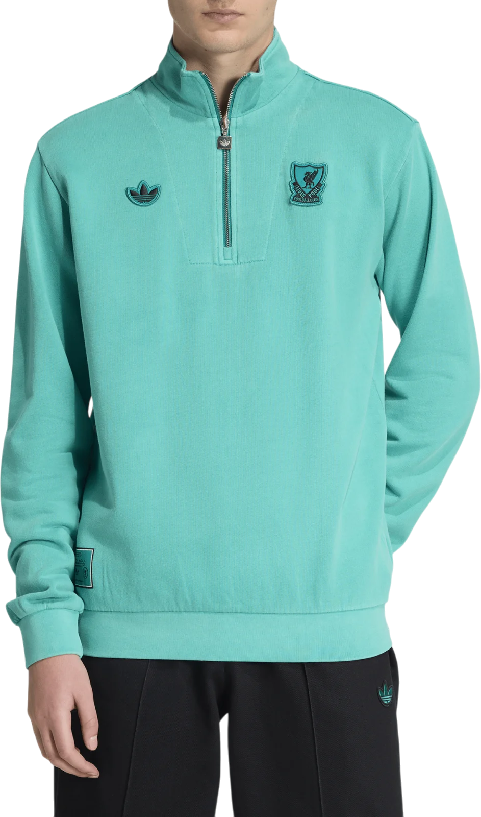 Суитчър adidas Performance Top Liverpool FC Terrace Icons Тюркоазено | JX0668, 1