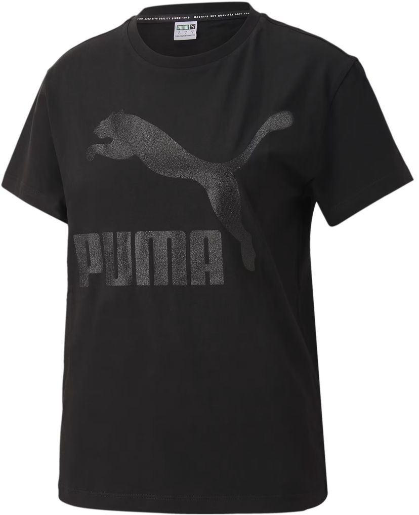 Тениска Puma Classics Logo Graphic T-Shirt Черно | 597618-051