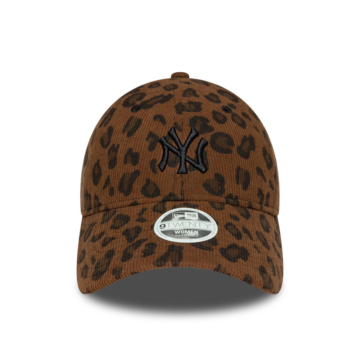 Шапка с козирка New Era Leopard Cord 9TWENTY NY Yankees Adjustable Cap Кафяво | 60691324, 1