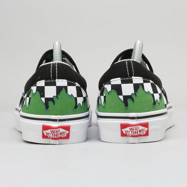 Кецове и обувки Vans Classic Slip-On Marvel hulk / Checkerboard Черно | VA38F7U44, 3