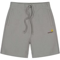 Къси панталони Carhartt WIP American Script, Marengo Сиво | I031685.0WFXX, 0