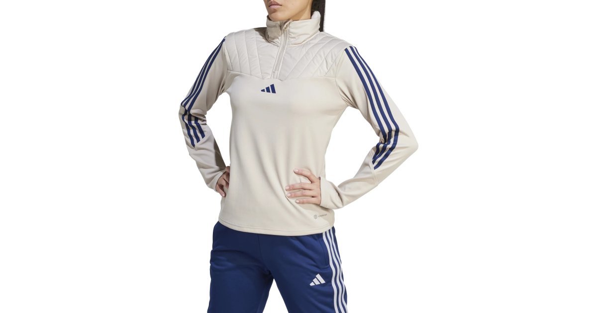 Тениска adidas Performance Tiro 23 Club Winterized Бежово | ik9510, 1