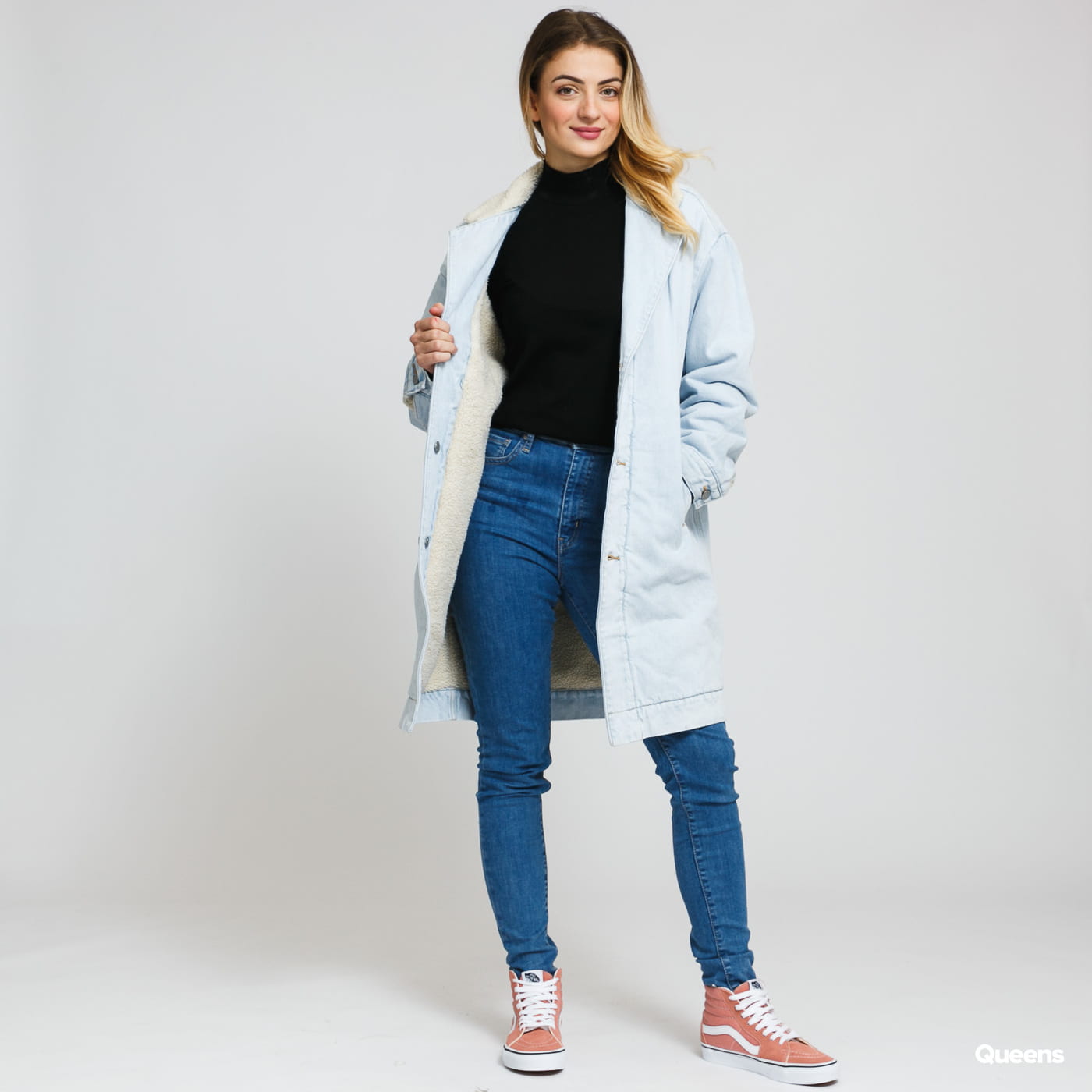 Палта Levi's Reversible Sherpa Coat reverse Синьо | 24776-0000, 0