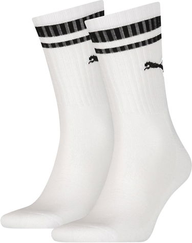 Чорапи Puma Puma Crew Heritage Stripe Socks Бяло | 100000950-002, 0