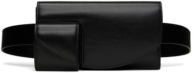 Leather Horizontal Belt Bag