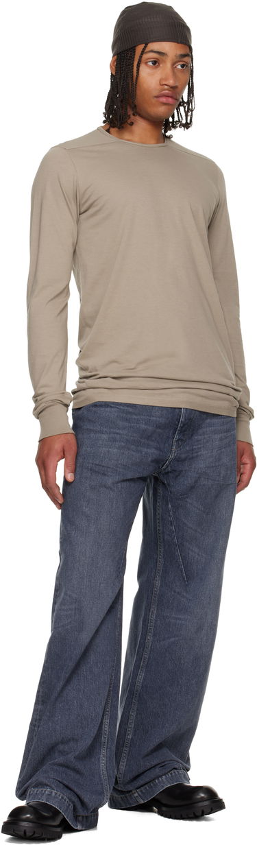 Тениска Rick Owens DRKSHDW Concordians Level LS T-shirt Бежово | DU02E7260 RN, 3