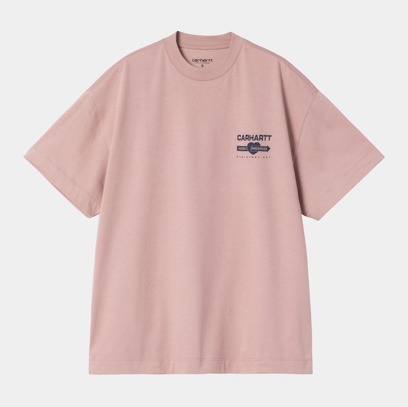 Тениска Carhartt WIP Short Sleeve Modal T-Shirt Розово | I035505_8