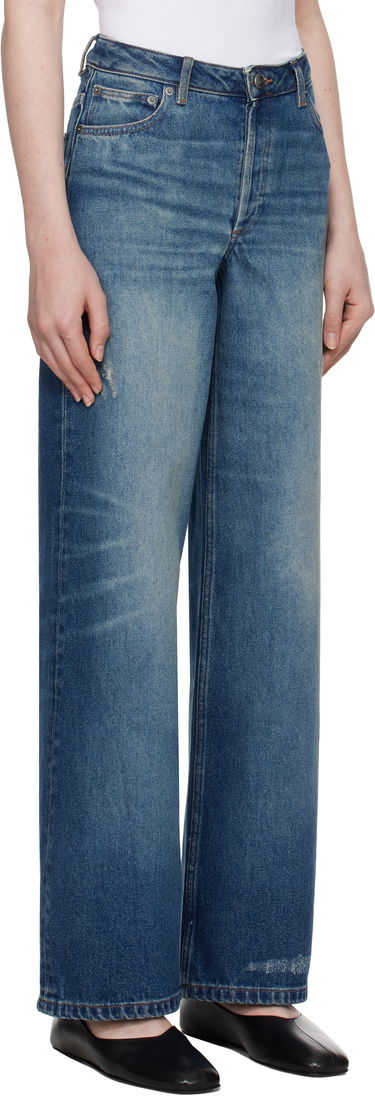 Дънки A.P.C. Elisabeth Wide-Leg Jeans Синьо | COHFC-F09181, 1