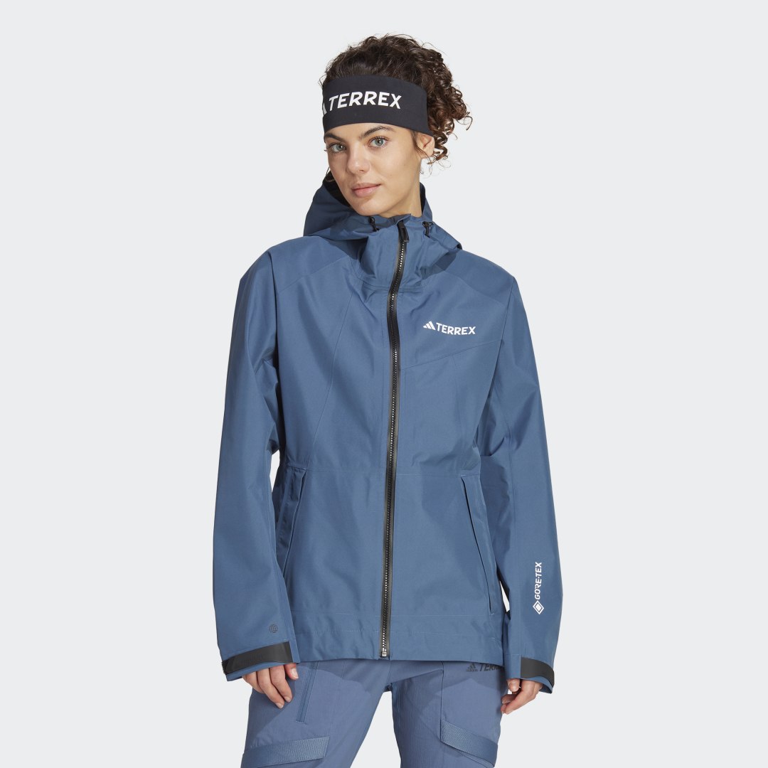 Ветровка adidas Performance Terrex Xperior GORE-TEX Paclite Rain Jacket Тъмно синьо | HZ4259, 0