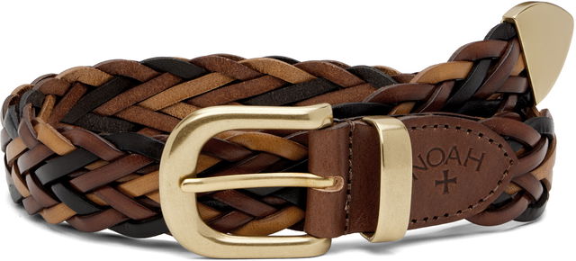 Noah Braided Leather Belt