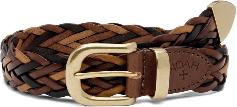 Колани Noah Noah Braided Leather Belt Кафяво | A291FW24BRW