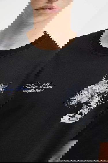 Тениска Filling Pieces Grammophone 'United By Rhythm' Graphic T-Shirt Черно | 422520500236, 3