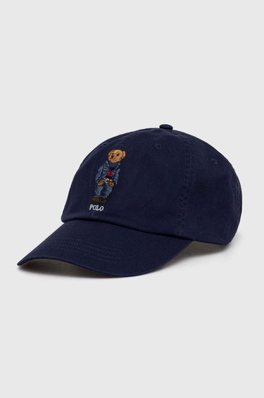 Шапка с козирка Polo by Ralph Lauren Polo Ralph Lauren Bear Baseball Cap Тъмно синьо | 211949925, 0