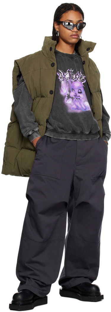 Жилетка We11done We11done Quilted Down Vest Зелено | WD-PV3-23-030-U-KK, 3