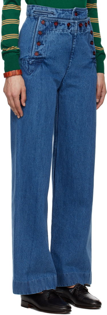 Дънки Bode Bode Sailor Jeans Синьо | WRS25BT056, 1