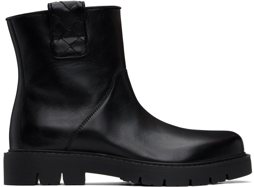 Кецове и обувки Bottega Veneta Bottega Veneta Haddock Ankle Boots Черно | 816624V54W01000
