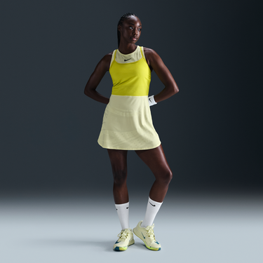 Pокля Nike NikeCourt Slam Dri-FIT Tennis Dress Жълто | FZ6463-331, 3