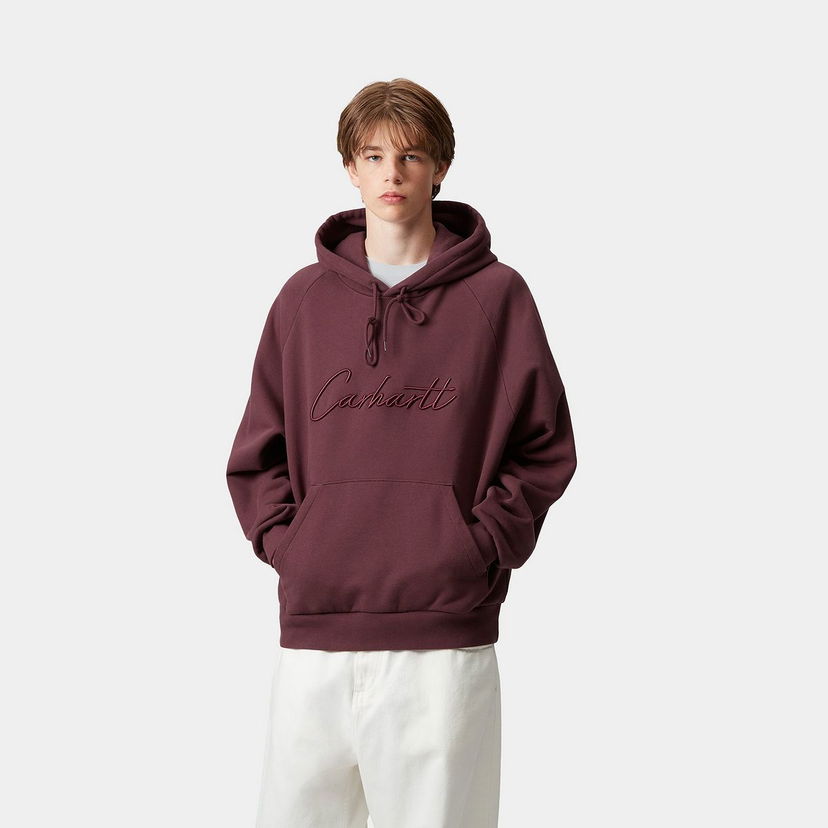 Суитчър Carhartt WIP Carhartt WIP Ray Hoodie Бургунди | I035640_9