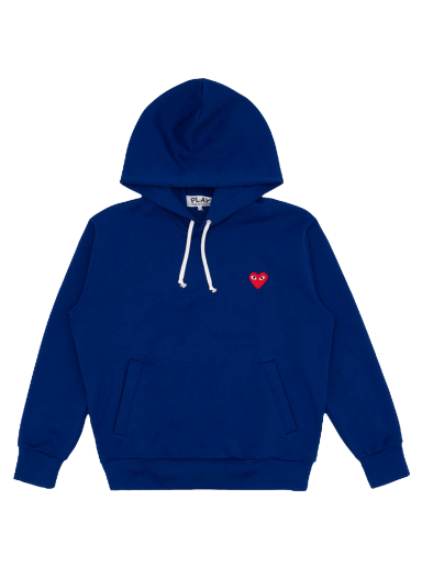 Суитчър Comme des Garçons Play Hoodie Тъмно синьо | AZ T174 051 2