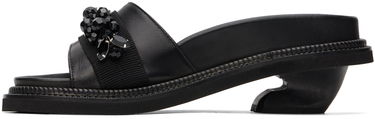 Аксесоари Simone Rocha Simone Rocha Embellished Slides Черно | LH11B 0766, 2