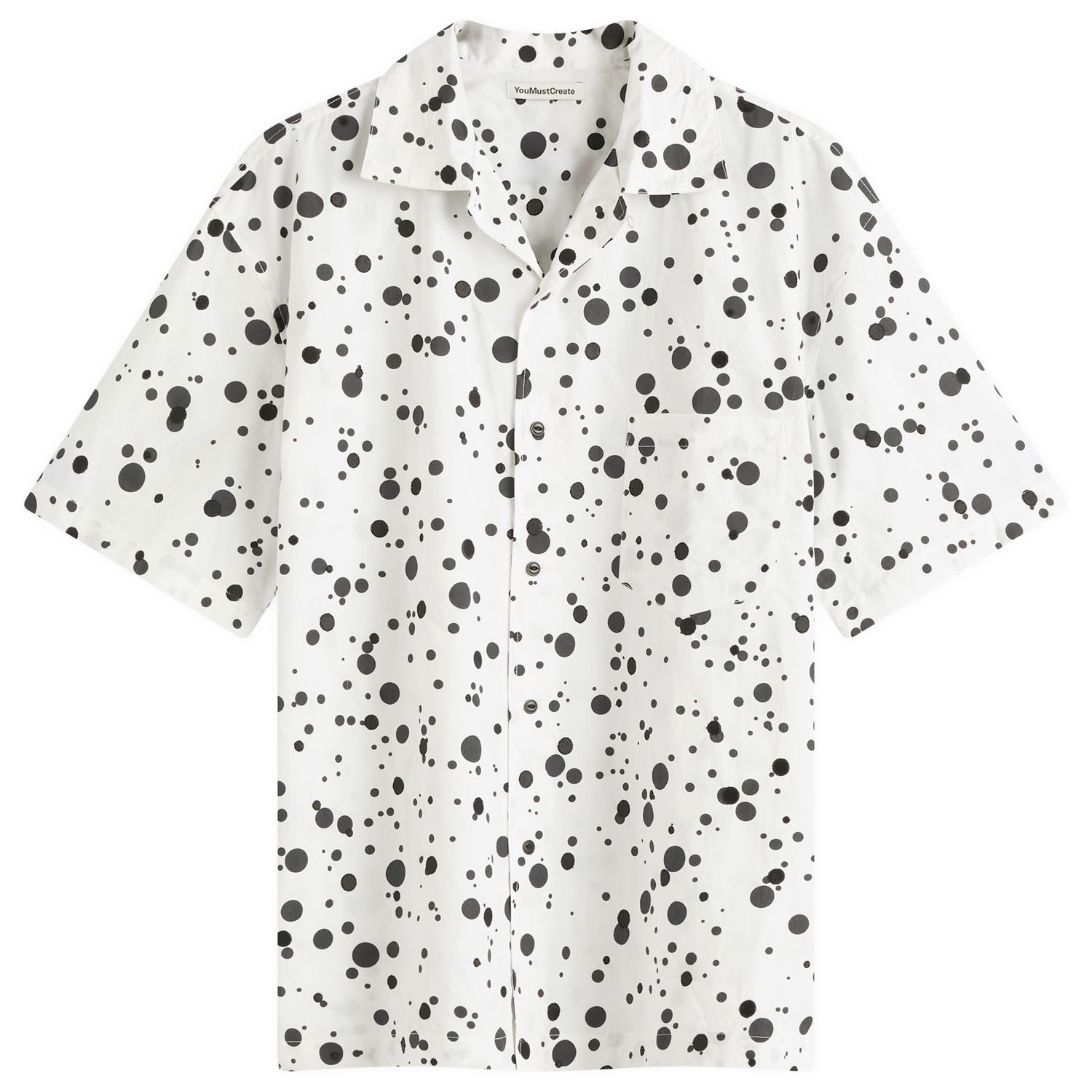 Риза YMC YMC Sidri Vacation Shirt, Size Large Бяло | P2YAT-10, 0